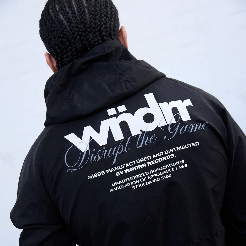 WNDRR Disrupt Spray Jacket - Black