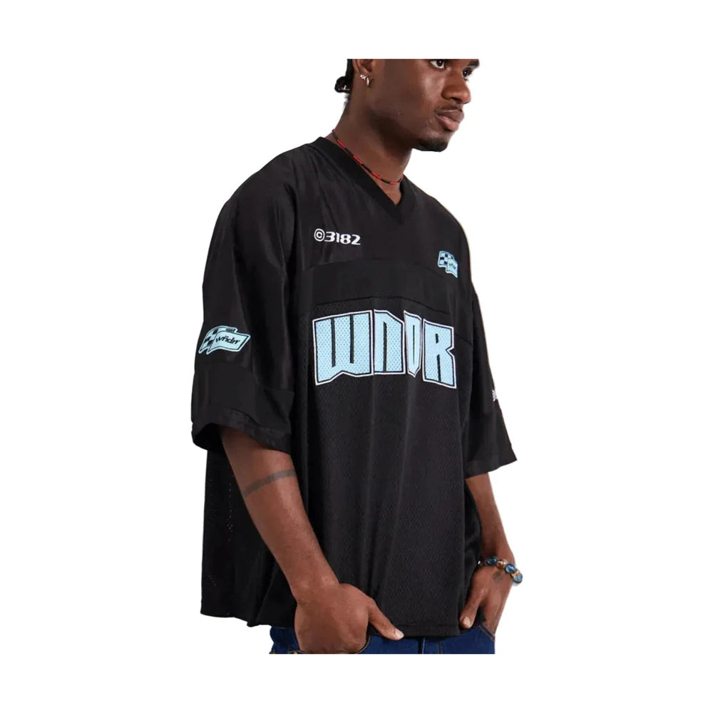 WNDRR Drivetrain Quarterback Jersey - Black