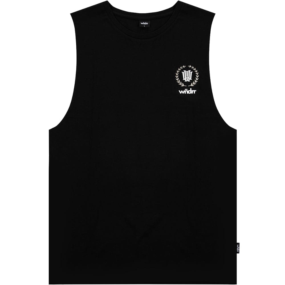 WNDRR Emperor Muscle Top - Black