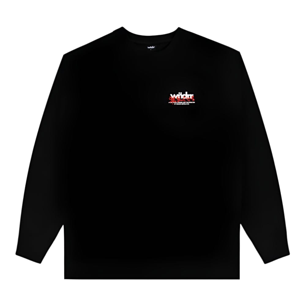 WNDRR Forged Long Sleeve Tee - Black