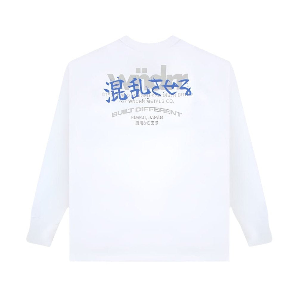 WNDRR Forged Long Sleeve Tee - White