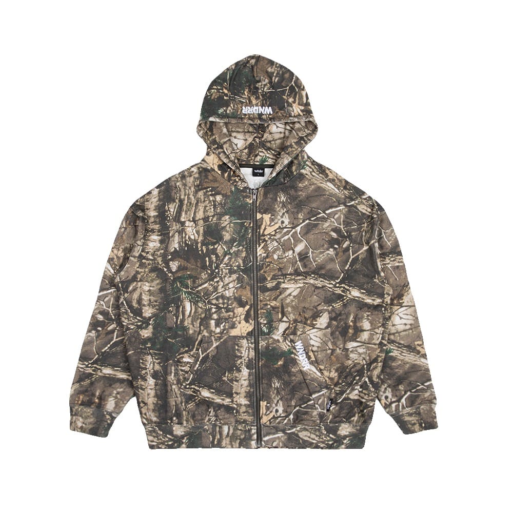 WNDRR Halo Zip Hood Sweat - Camo