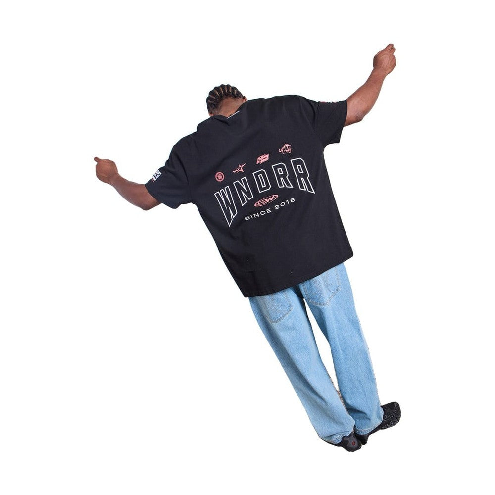 WNDRR Hashi Box Fit Tee - Black