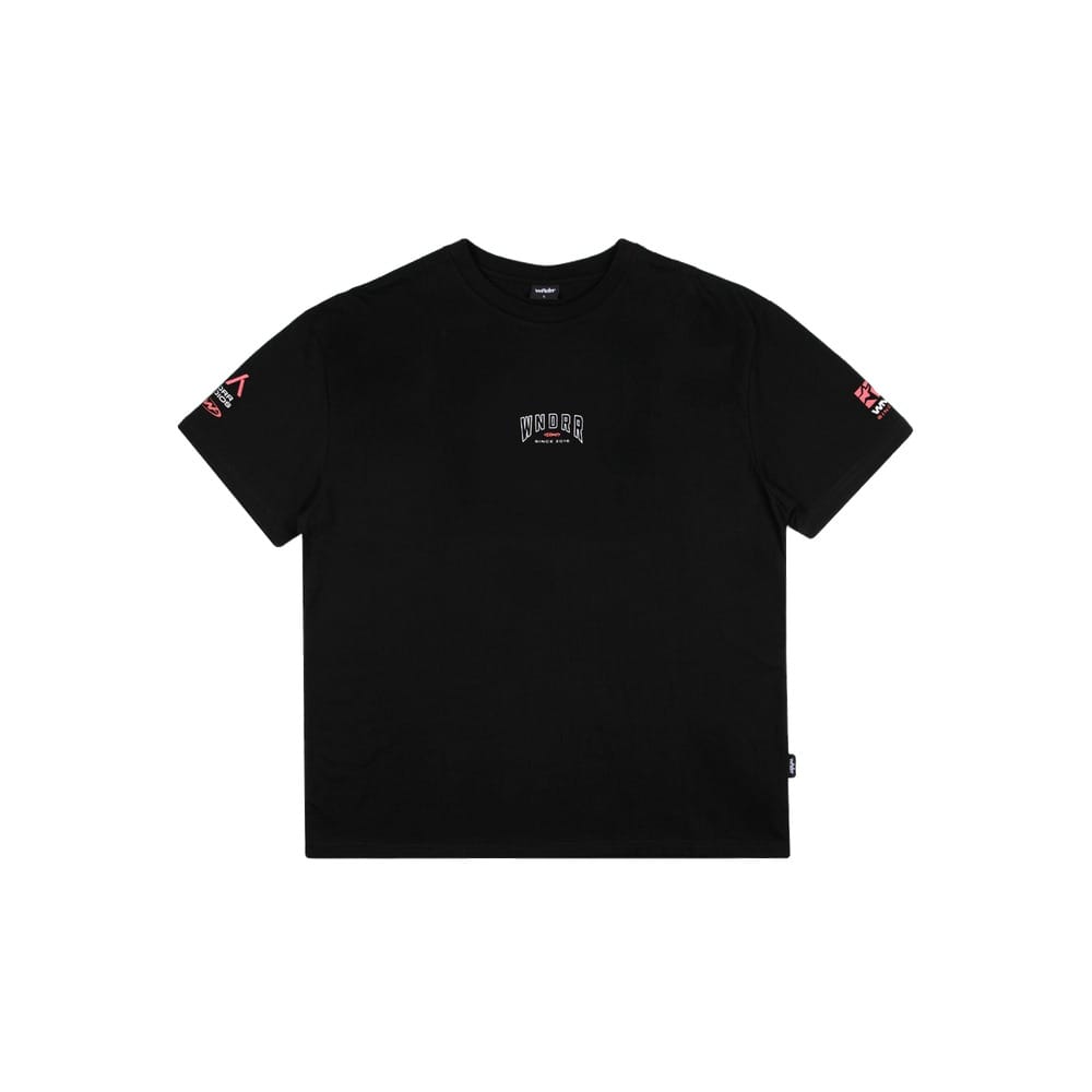 WNDRR Hashi Box Fit Tee - Black