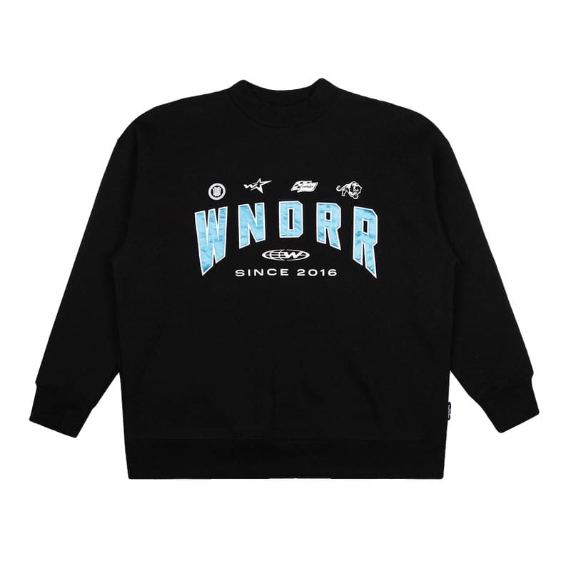 WNDRR Hashi Crew Sweat - Black
