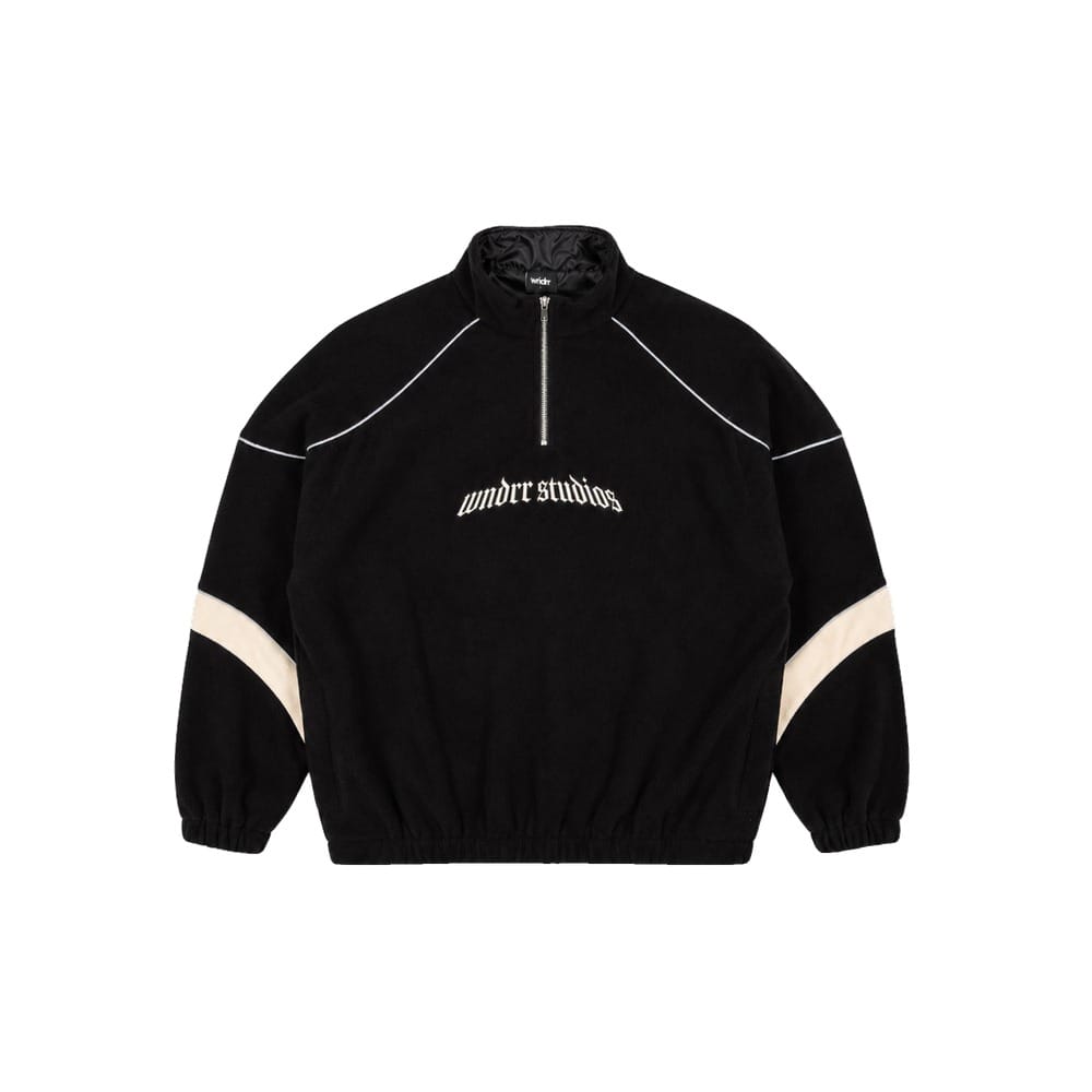 WNDRR Havok 1/4 ZIP Polar Fleece - Black