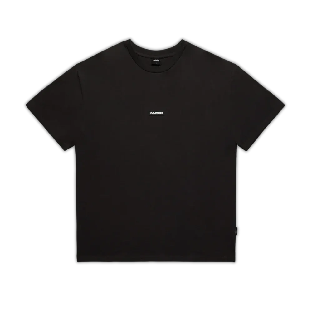 WNDRR Hex Box Fit Tee - Faded Black