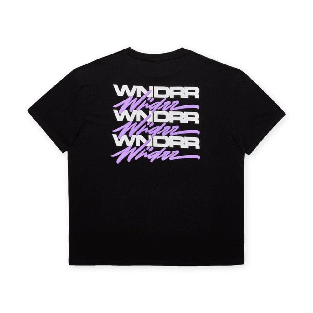WNDRR Hexed Box Fit Tee - Black