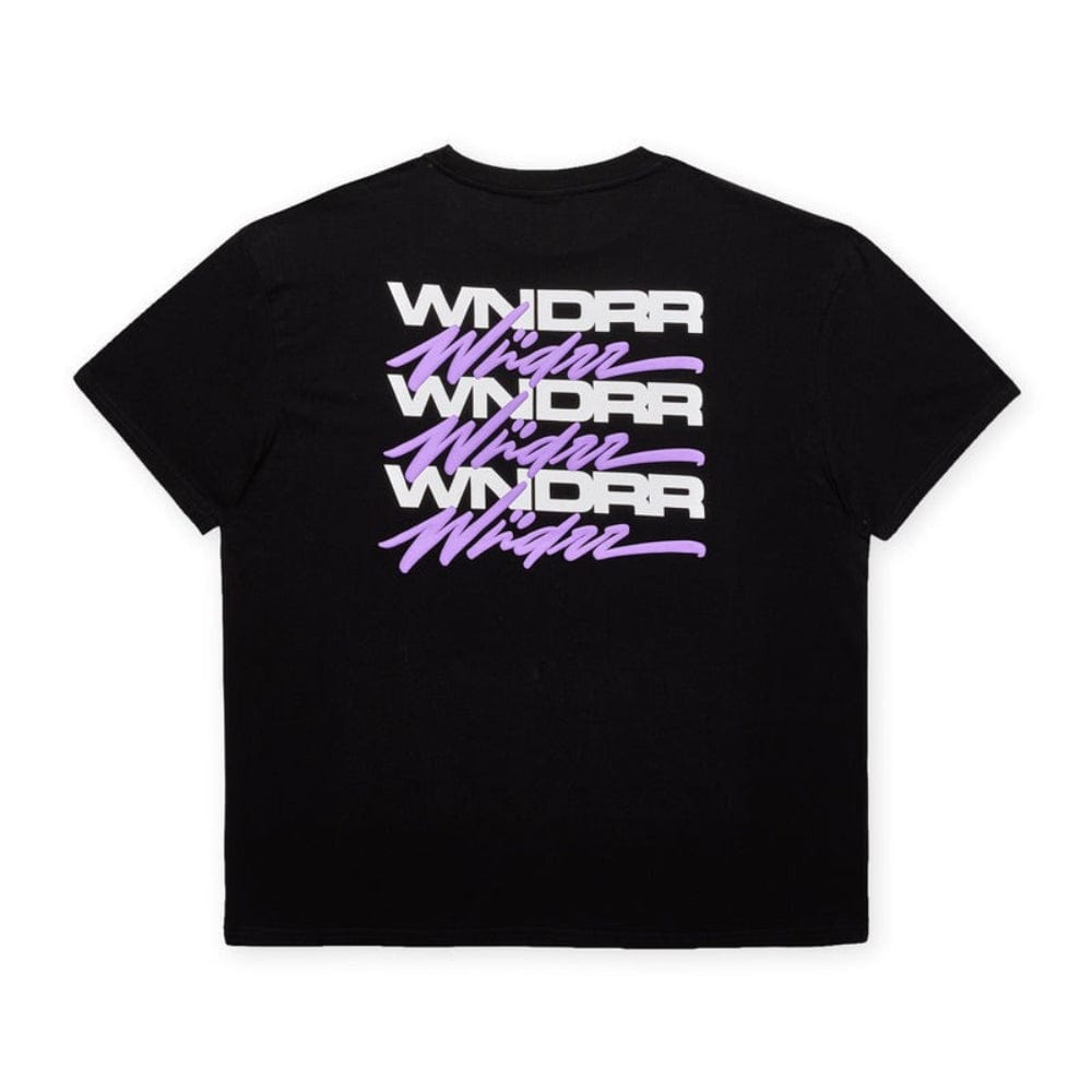 WNDRR Hexed Box Fit Tee - Black