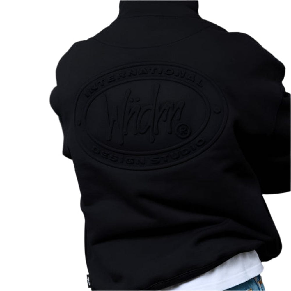 WNDRR Minted 1/4 Zip Sweat - Black