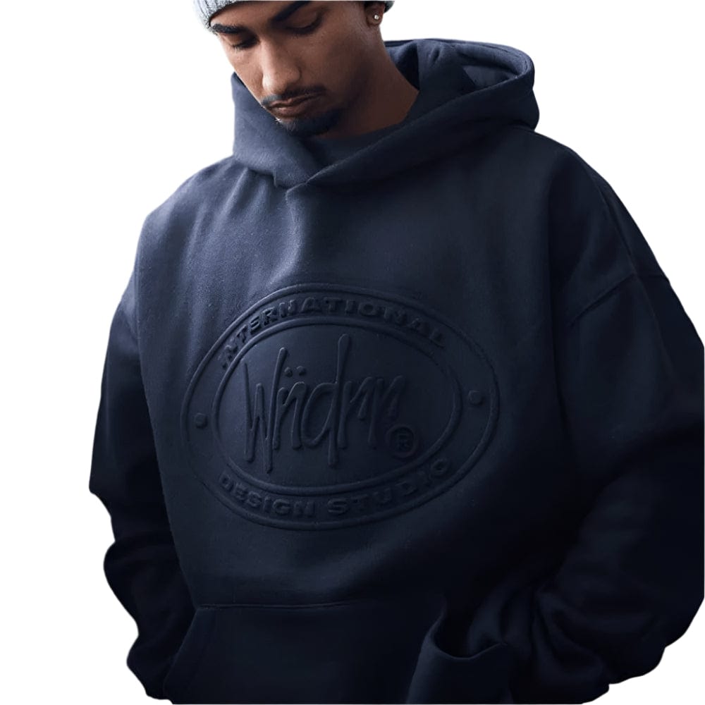 WNDRR Minted Hood Sweat - Black