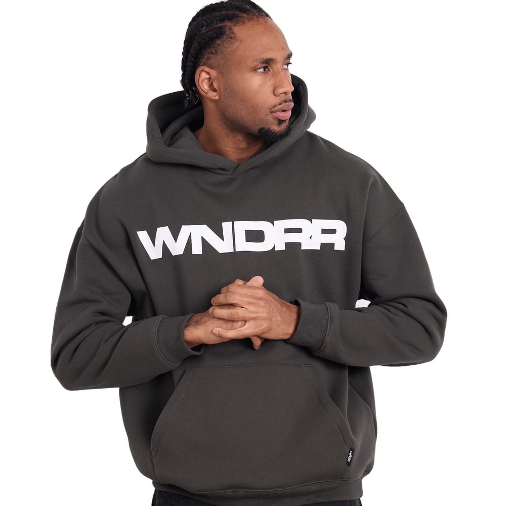 WNDRR Motif HOOD Sweat - Ink