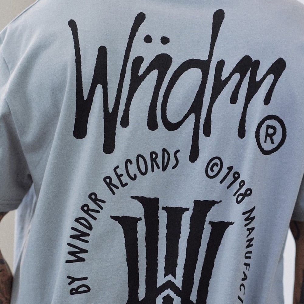 WNDRR Noise Box Fit Tee - Cement Grey
