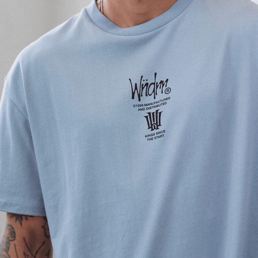 WNDRR Noise Box Fit Tee - Cement Grey