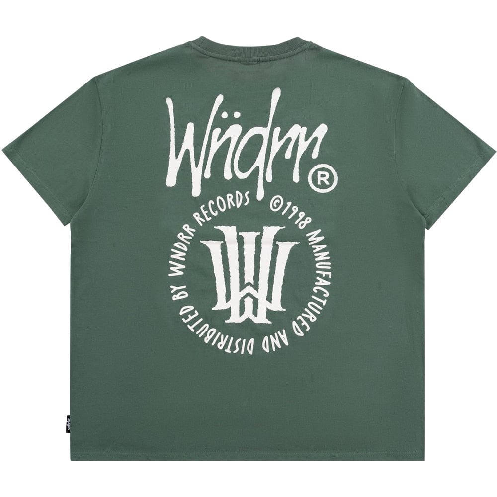 WNDRR Noise Box Fit Tee - Dark Green