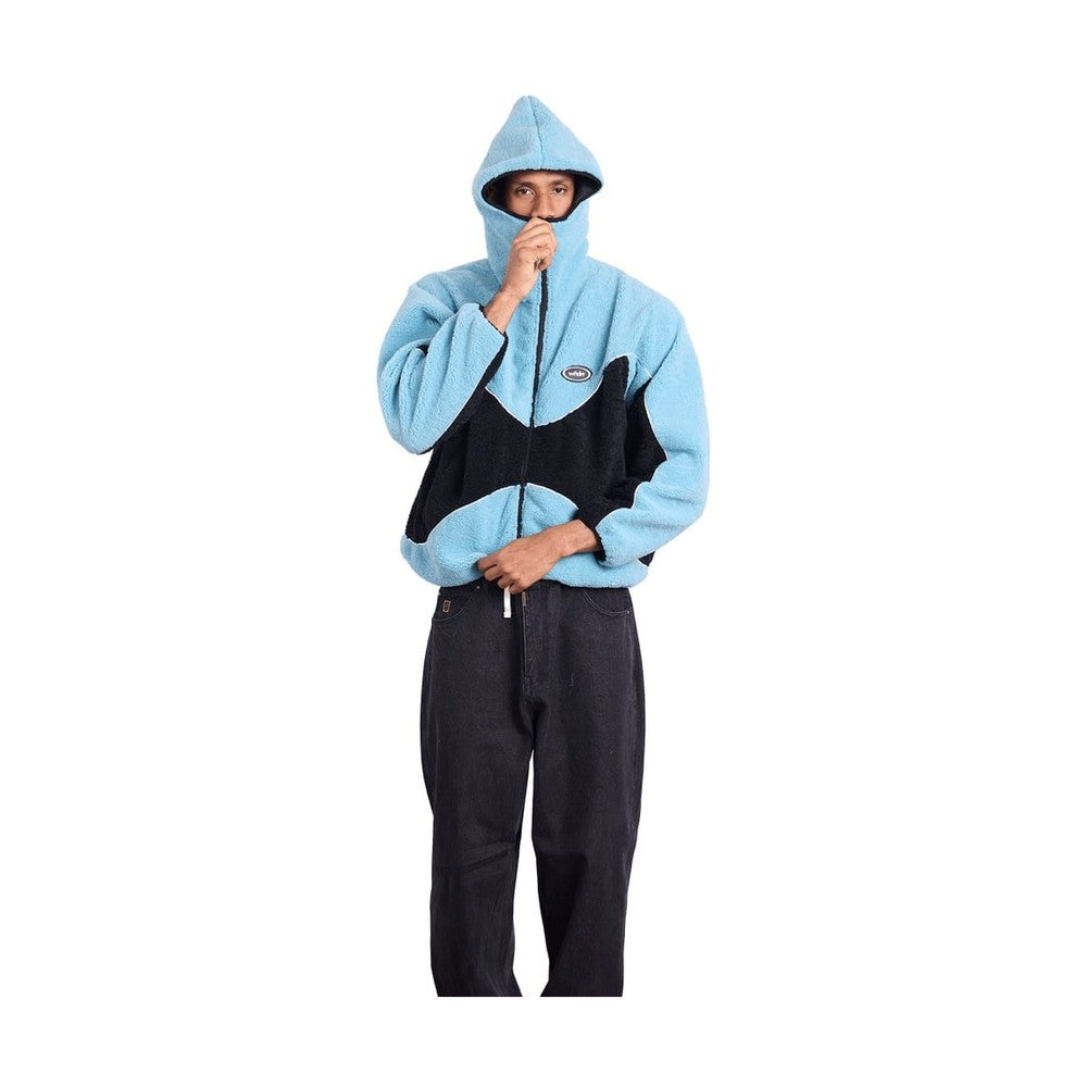 WNDRR Orbit Fleece Jacket - Blue/Black
