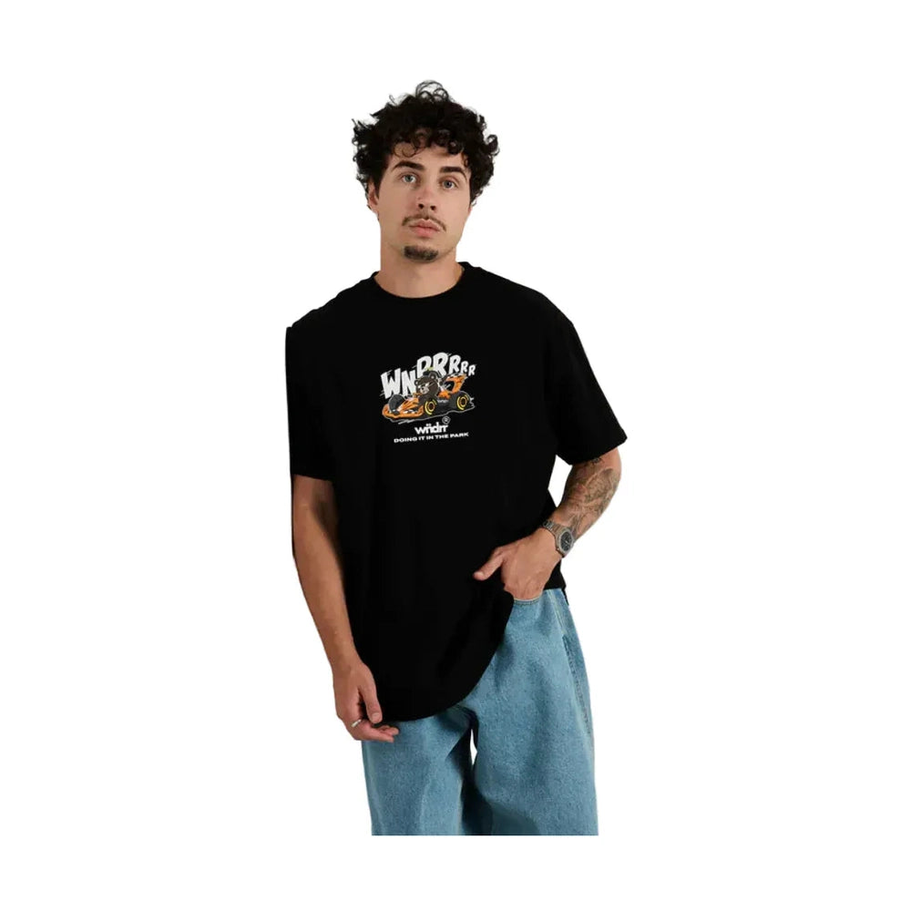 WNDRR Oscar Box Fit Tee - Black