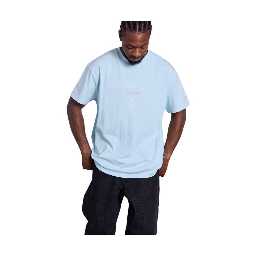 WNDRR Overpower Box Fit Tee - Baby Blue