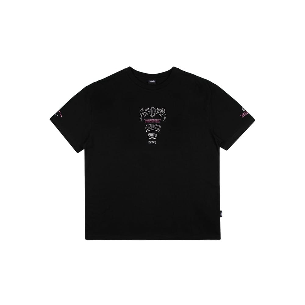 WNDRR Overpower Box Fit Tee - Black