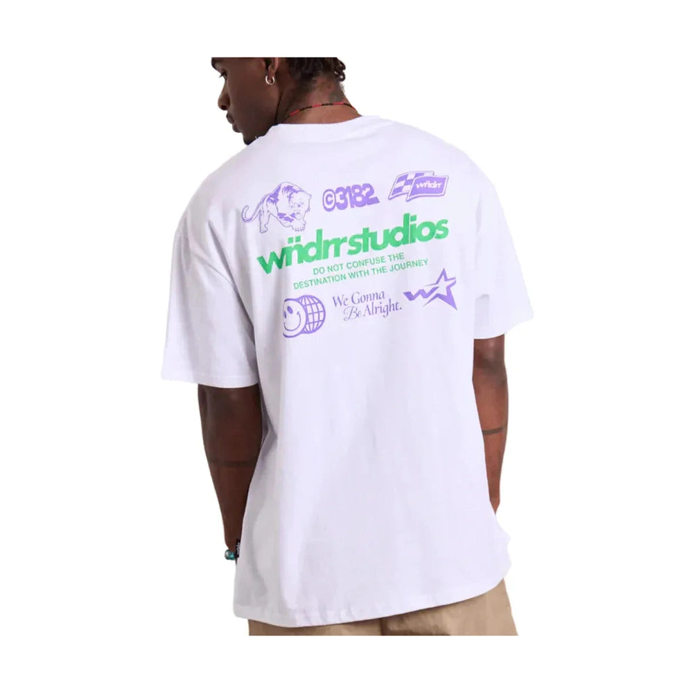 WNDRR Oversteer Box Fit Tee - White
