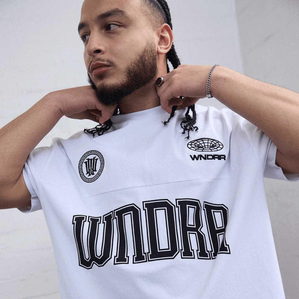 WNDRR Possession Box Fit Tee - White