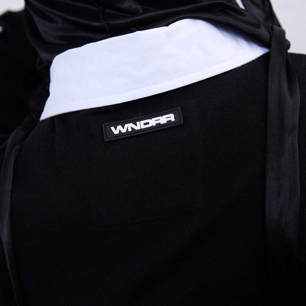 WNDRR Possession Panel Rugby Polo - Black