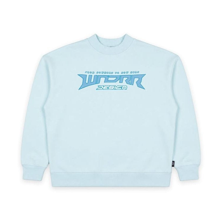WNDRR Pulse Crew Sweat - Baby Blue