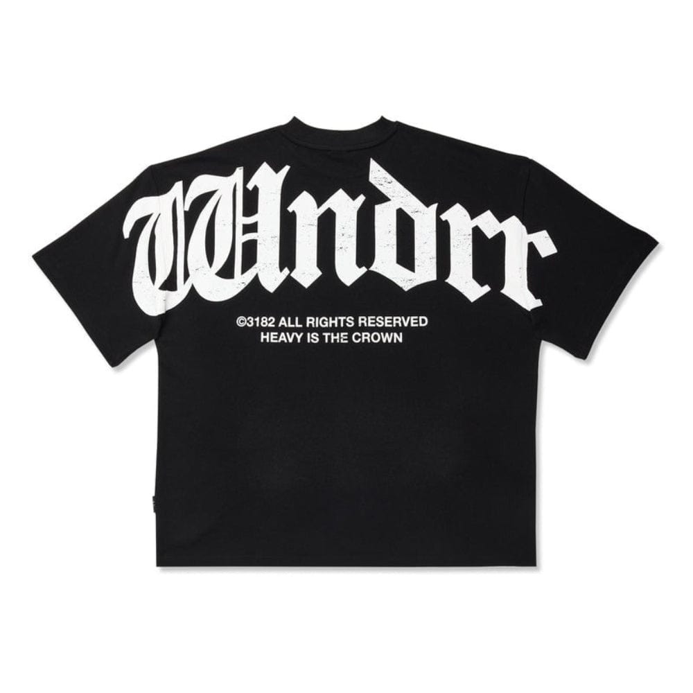 WNDRR Revival Heavy Weight Tee - Black