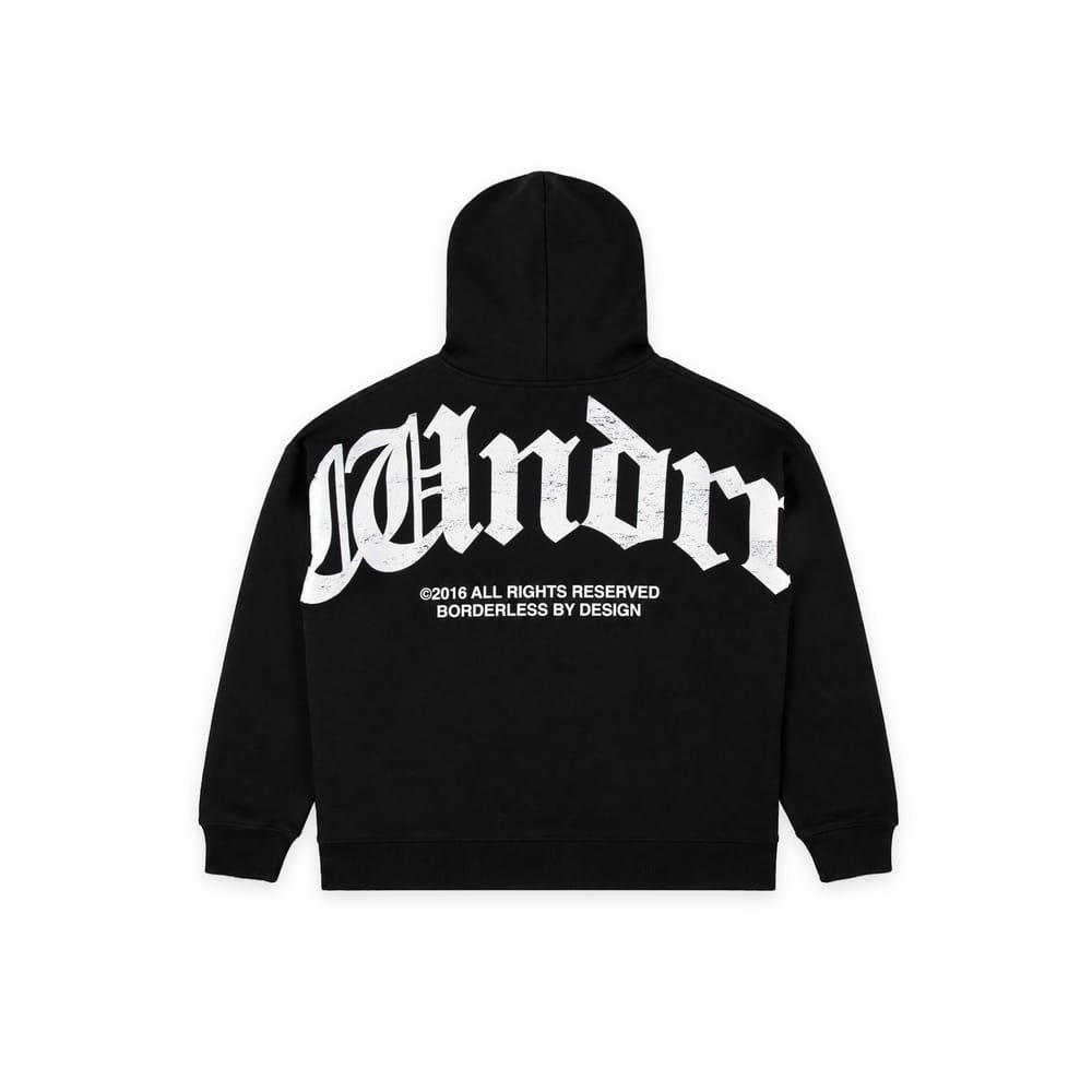 WNDRR Revival Hood Sweat - Black