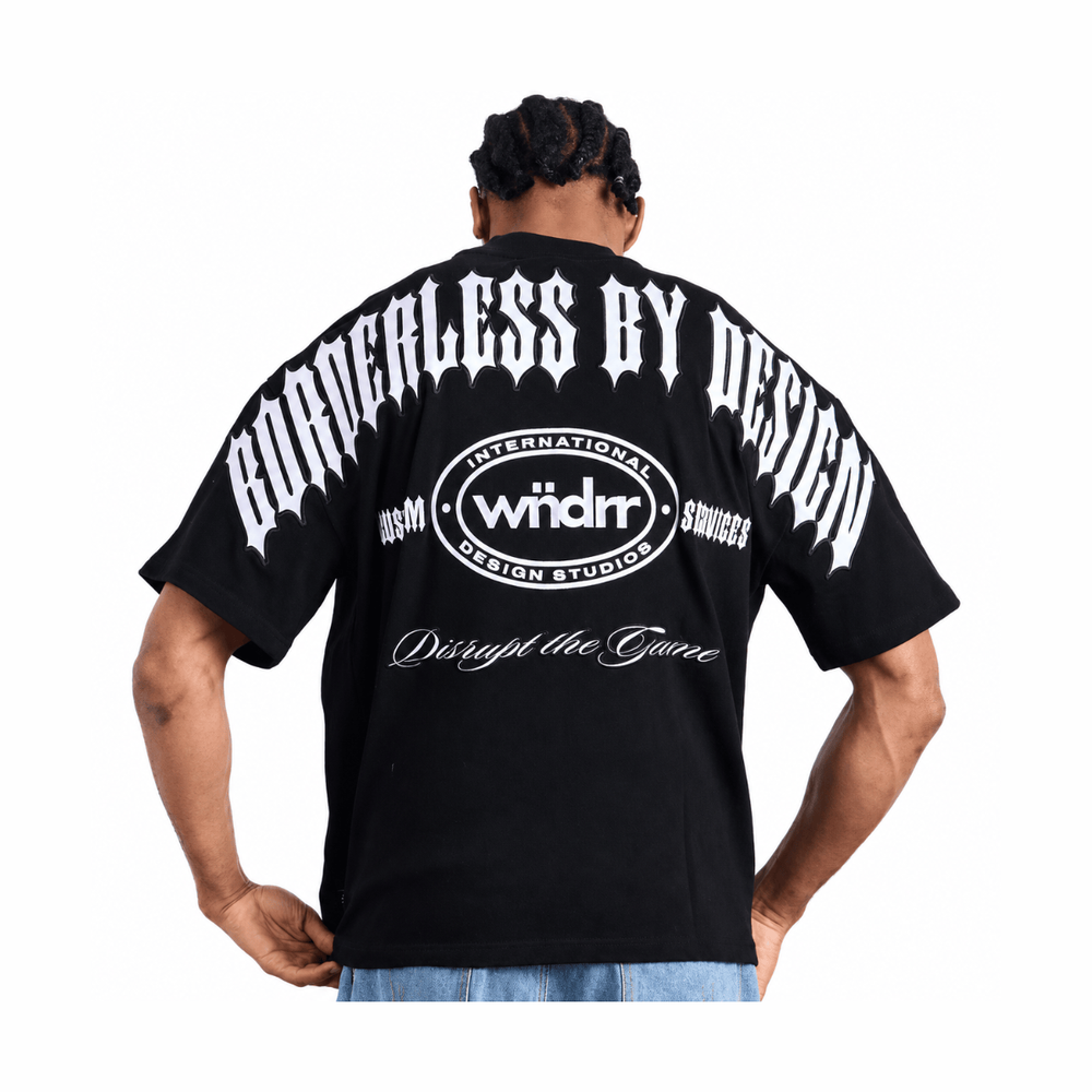 WNDRR RZN Heavy Weight Tee - Black