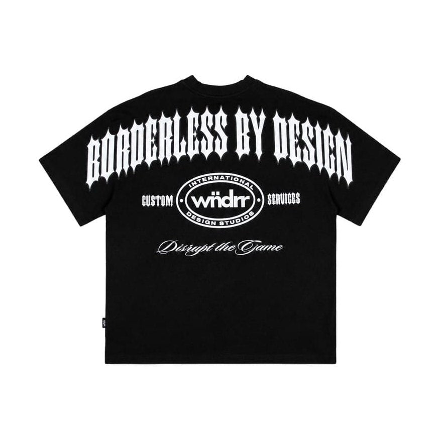 WNDRR RZN Heavy Weight Tee - Black