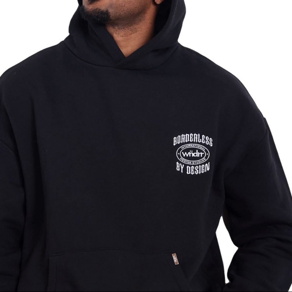 WNDRR RZN HOOD Sweat - Black