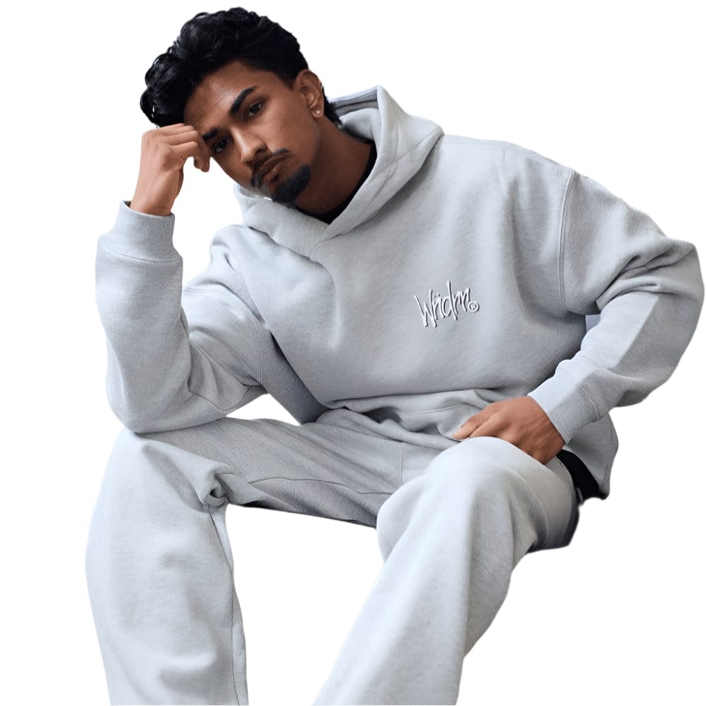 WNDRR Scorpion Hood Sweat - Grey Marle