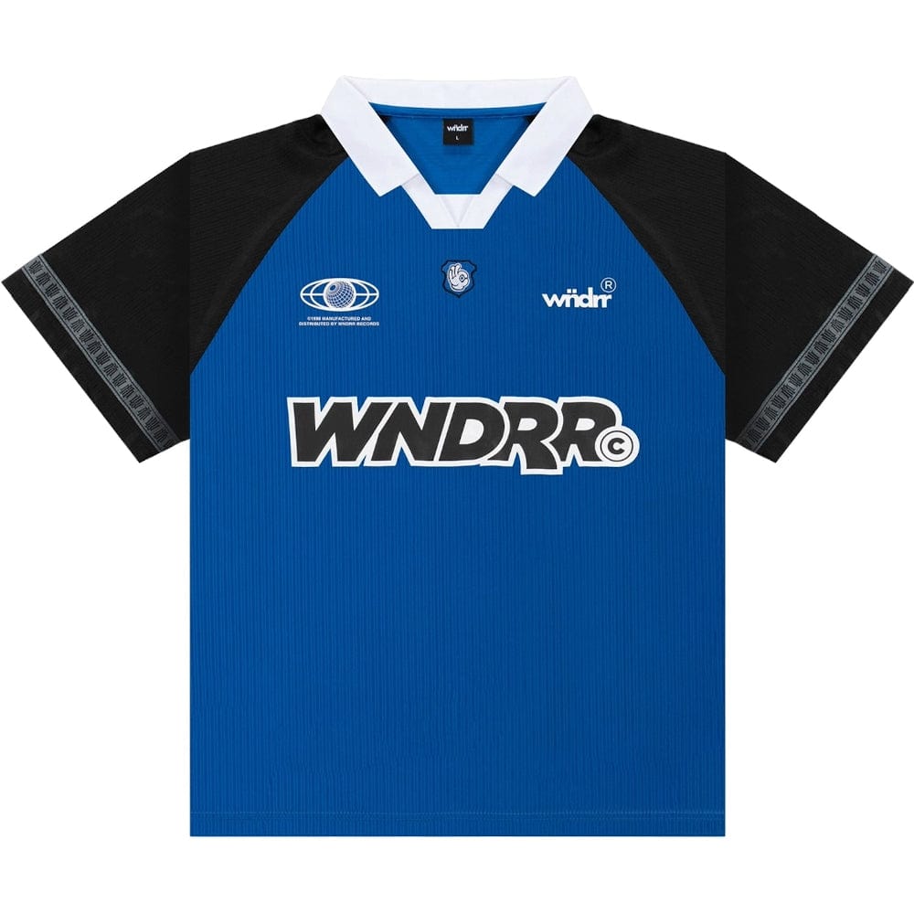 WNDRR Shodo Football Jersey - Blue / Black