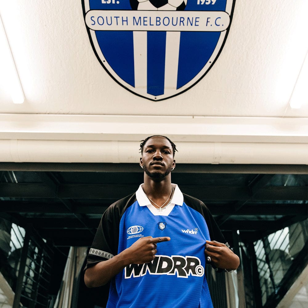 WNDRR Shodo Football Jersey - Blue / Black
