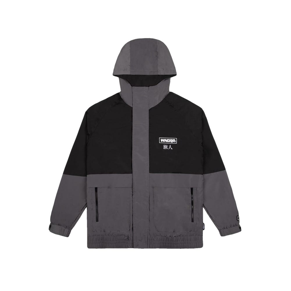 WNDRR Shodo Spray Jacket - Black / Grey