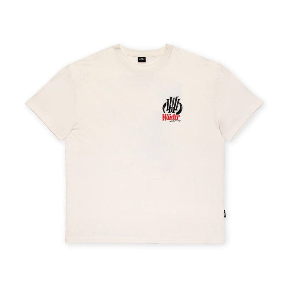 WNDRR Skyline Box Fit Tee - Off White
