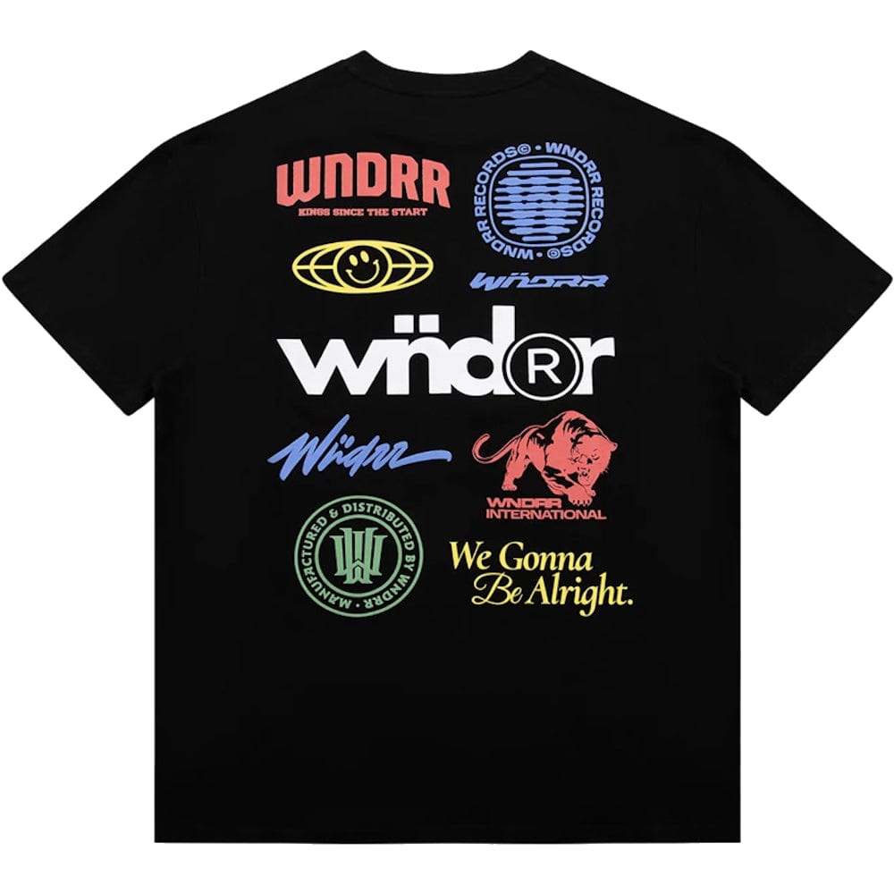 WNDRR Source Code Box Fit Tee - Black