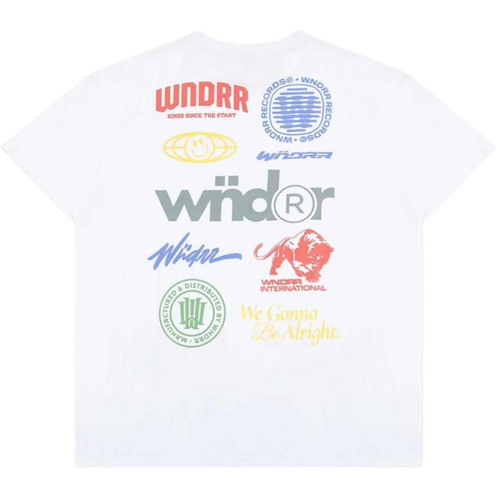 WNDRR Source Code Box Fit Tee - White