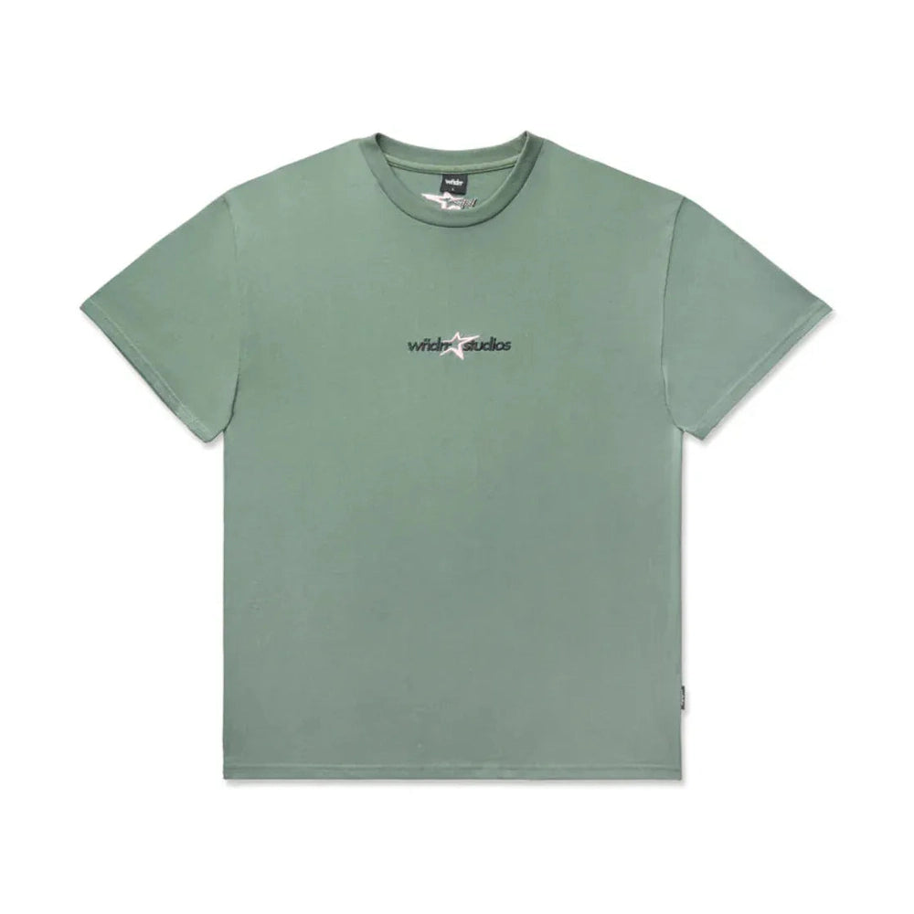 WNDRR Stxr Box Fit Tee - Dark Green