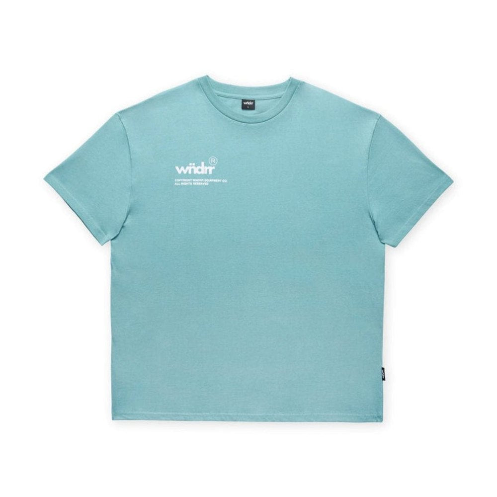 WNDRR Syndicate Box Fit Tee - Dusk Blue