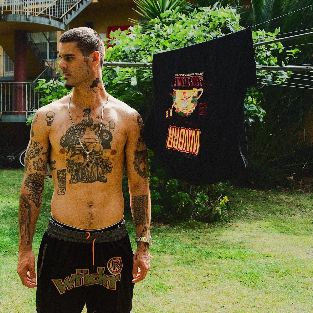 WNDRR Taco Box Fit Tee - Black