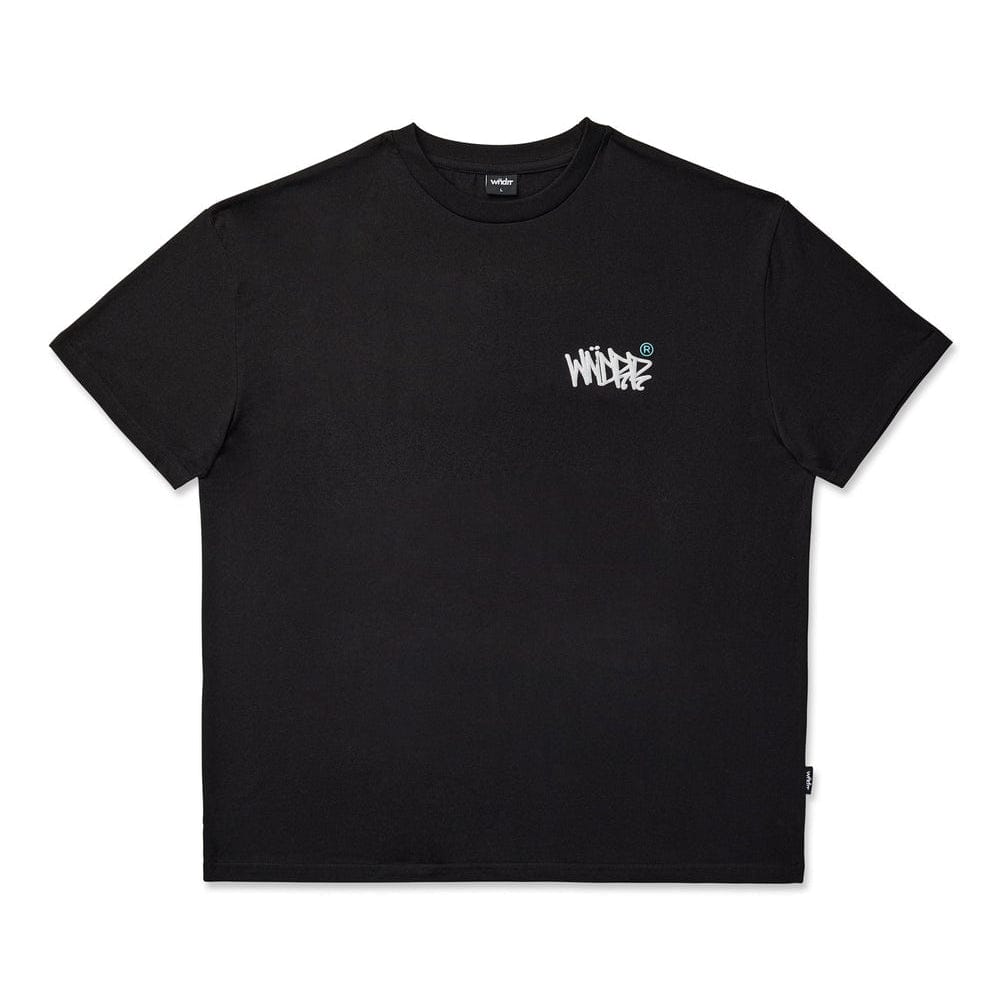 WNDRR Tagged Box Fit Tee - Black