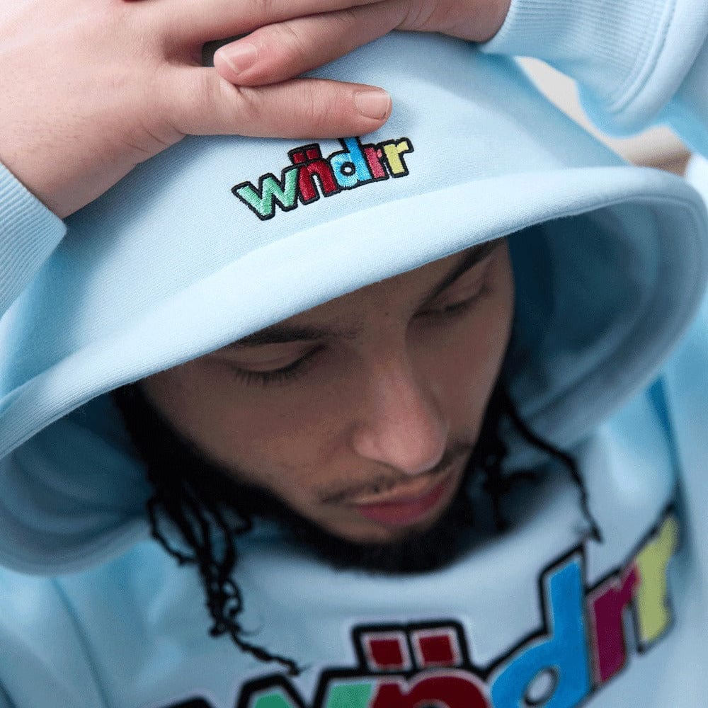 WNDRR Tint Hood Sweat - Baby Blue