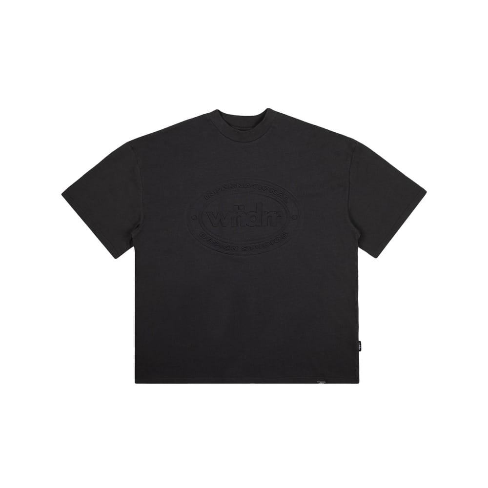 WNDRR Token Heavy Weight Tee - Faded Black
