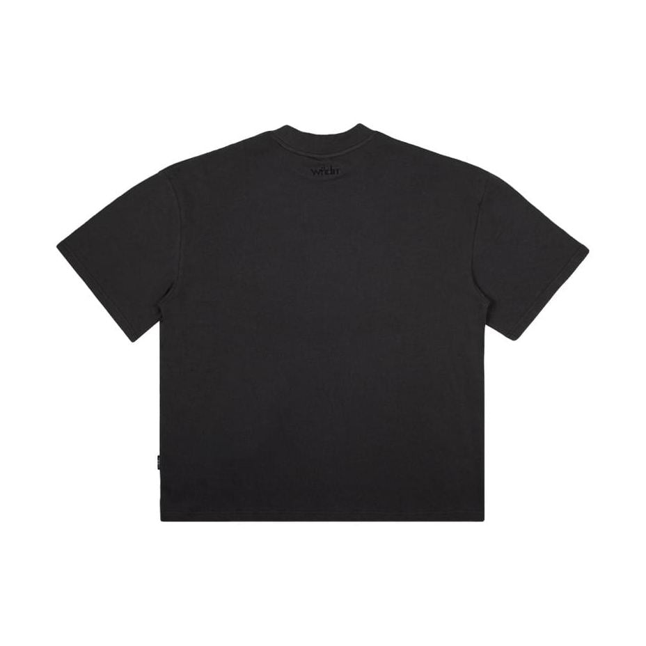 WNDRR Token Heavy Weight Tee - Faded Black