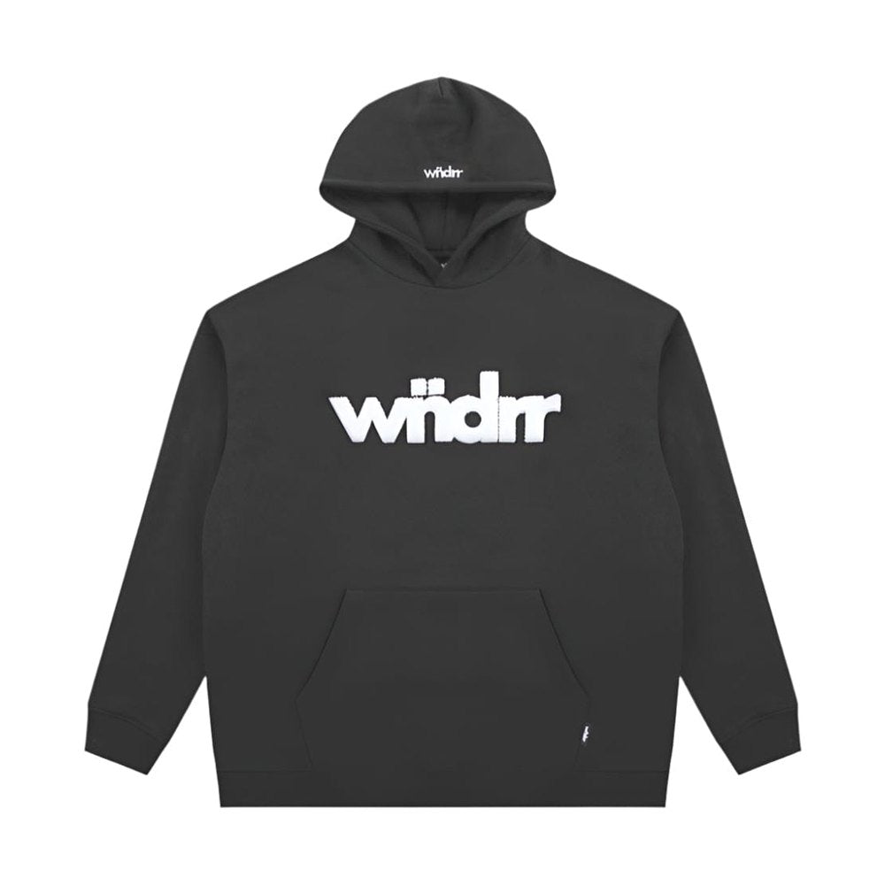 WNDRR Tone Hood Sweat - Faded Black