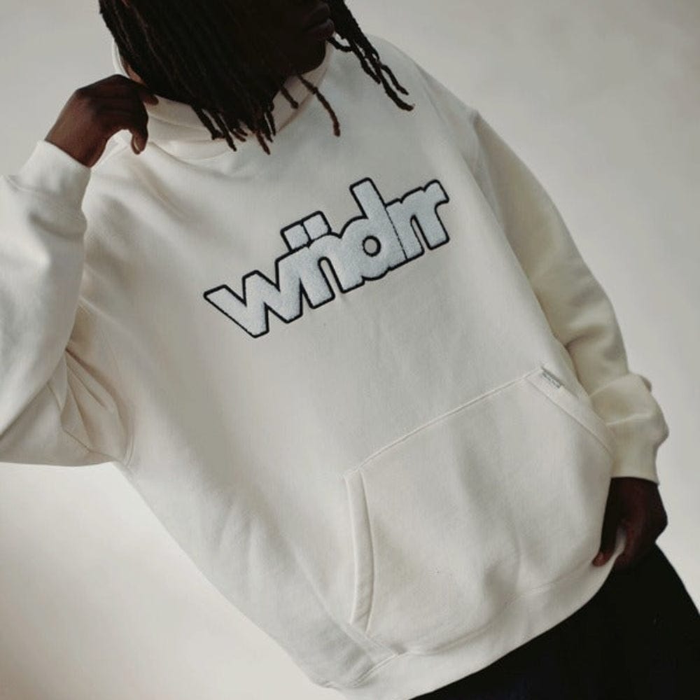 WNDRR Tone Hood Sweat - Off White