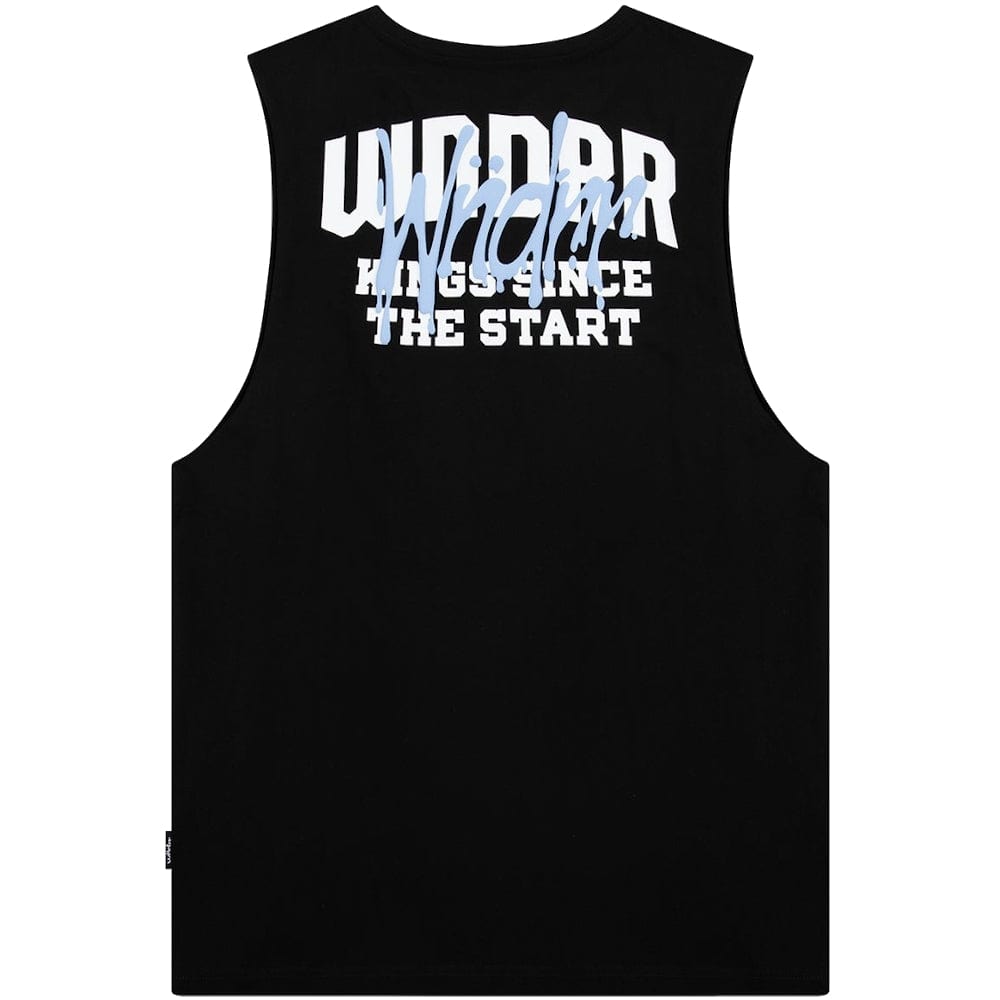 WNDRR Top Tier Muscle Top - Black