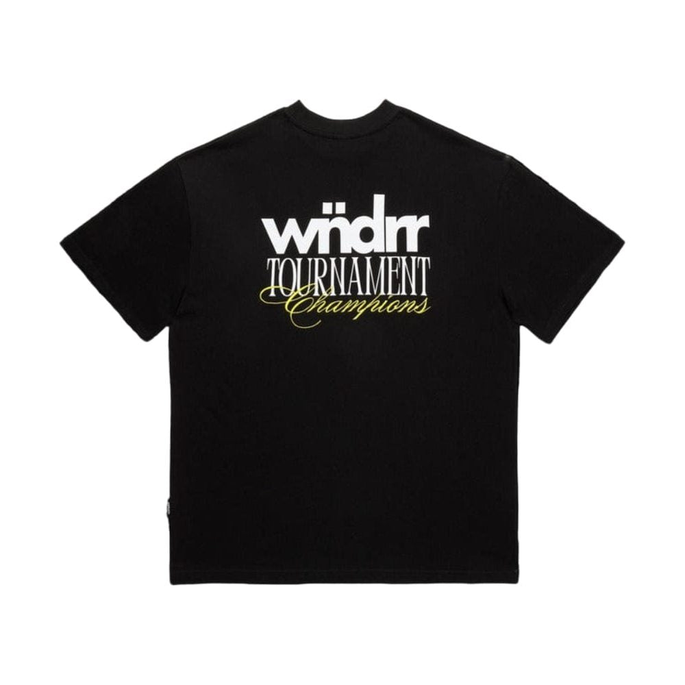 WNDRR Tournament Heavy Weight Tee - Black
